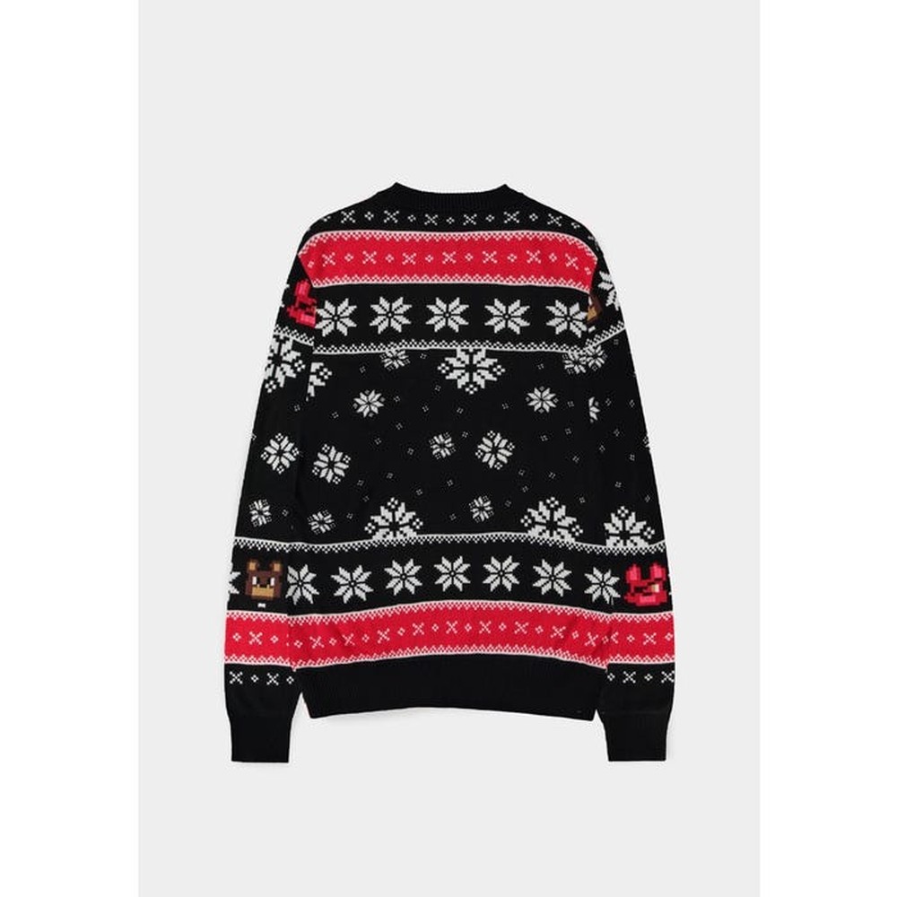 Five Nights at Freddy's - Survived Five Nights Knitted Weihnachtspullover - Schwarz